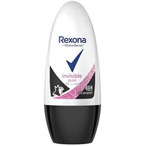 Rexona Deodorant Invisible Pure Roll-On 50ml for long-lasting freshness