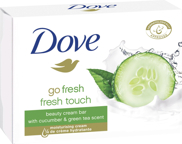 Dove bar soap Fresh Fresh Touch 8 bar pack beauty bar soap 800g for dry skin