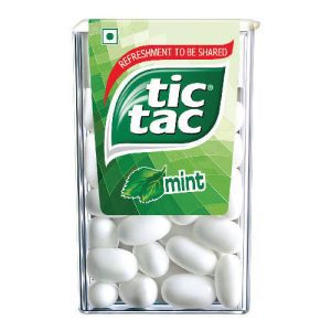 Tic Tac Mint candy pack of 24 pieces from 18g – refreshing breath mints