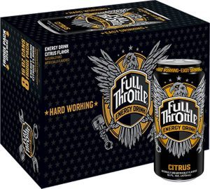 8-pack fridge pack of Full Throttle energy drinks for retail and bulk orders